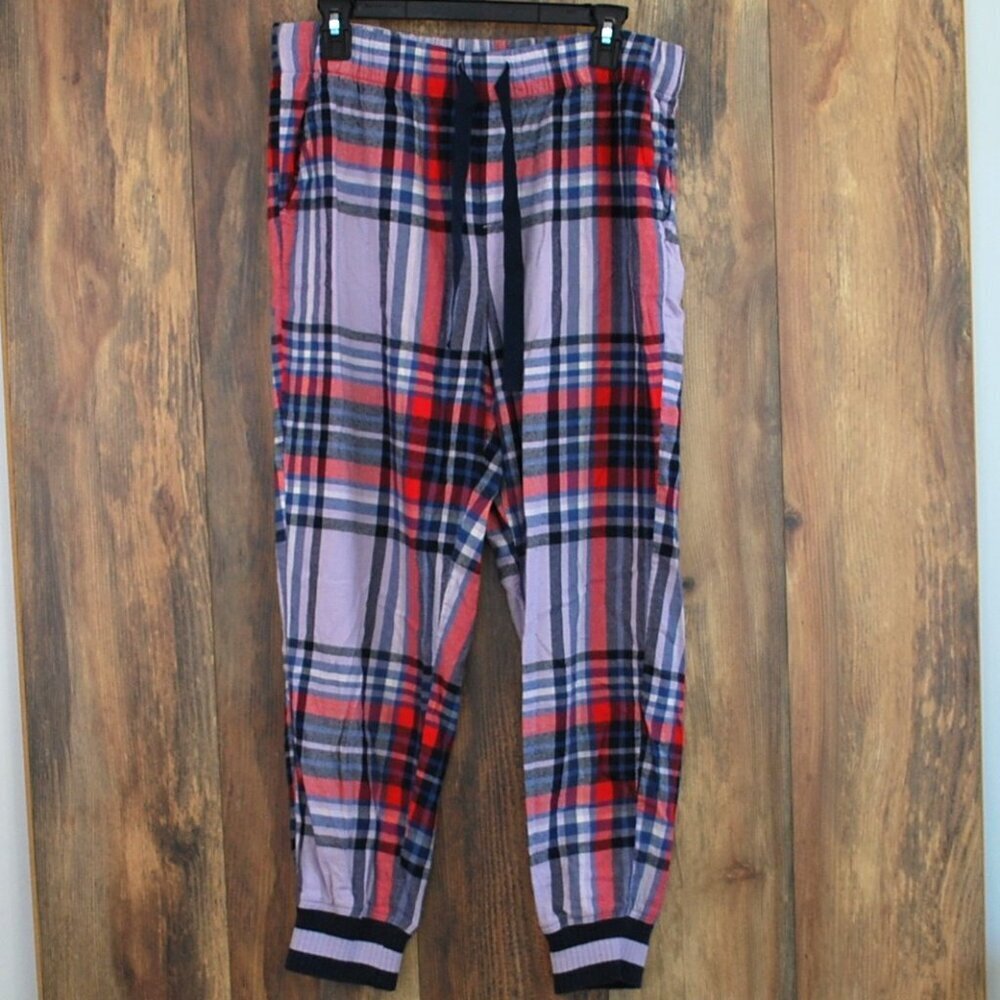 Aerie Jogger Plaid Women's Lounge Pants Sleepwear M